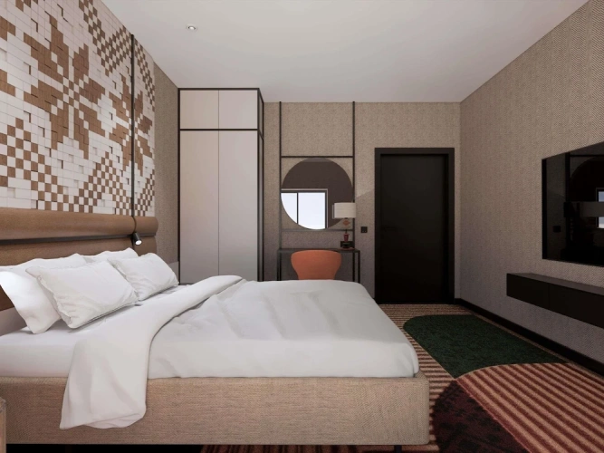 Executive Double Suite with mountain view