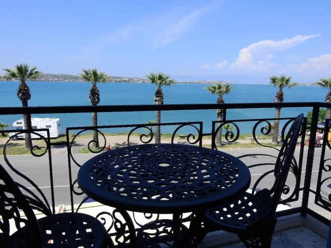 Deluxe Double room with balcony and with sea view