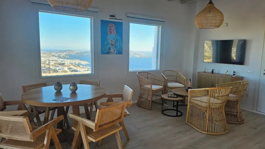 Aether Mykonos 3BR Port View Villa
