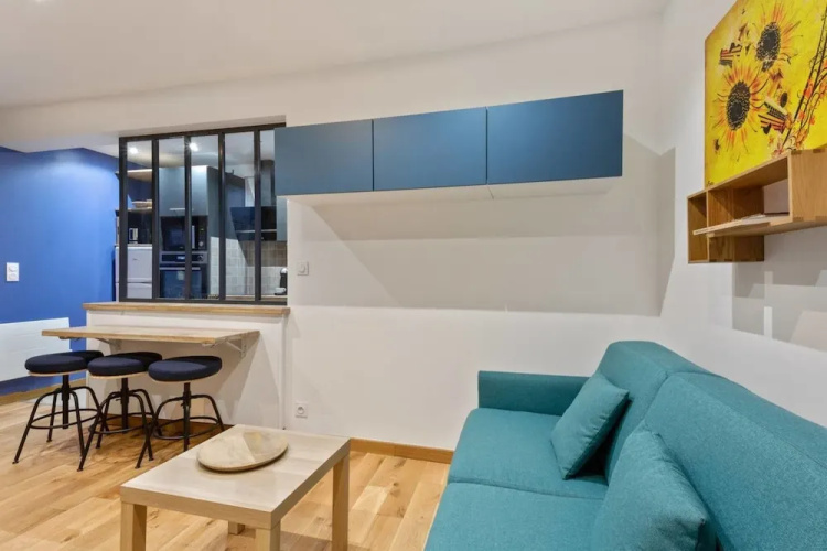 Charming Blue Studio - 15 Mins to Grand Palais