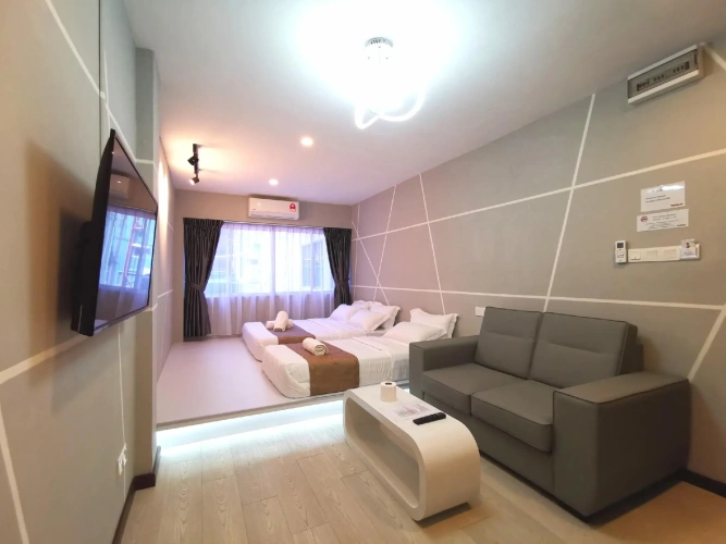 Standard Triple Family room with city view
