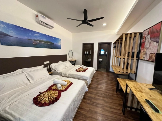 Guest rooms