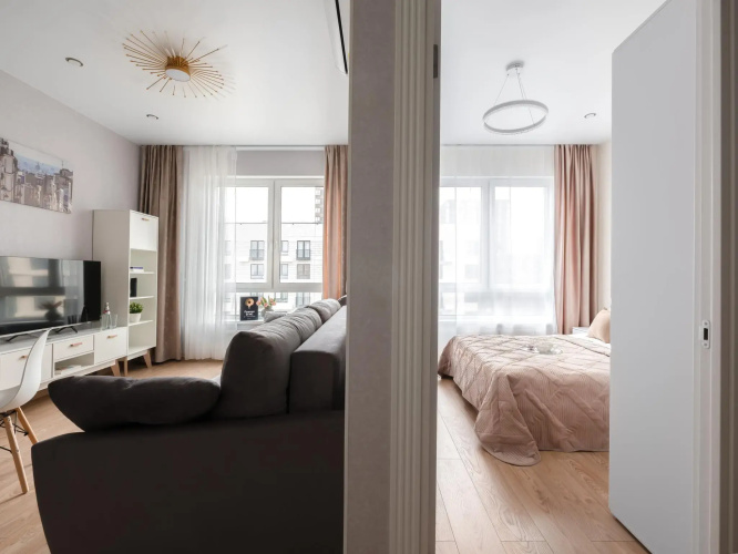 Фотография номера квартиры Apartment Tulip House by Smart Lofts Moscow