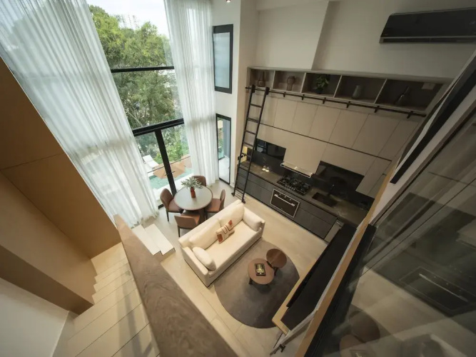 1BR 3 Guests Pool and gym Access