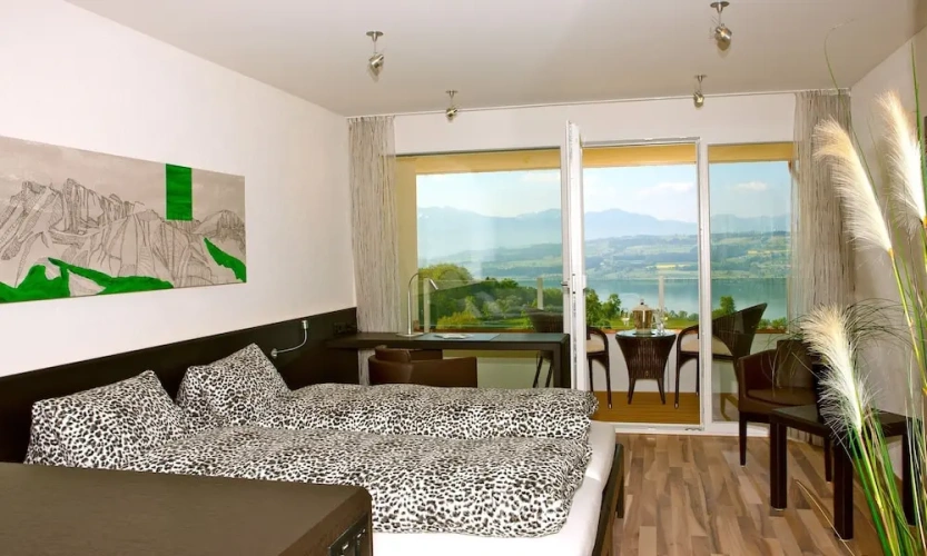 Superior Double room with balcony and with mountain view