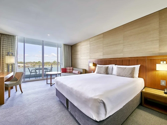 Superior Double room with balcony and with water view