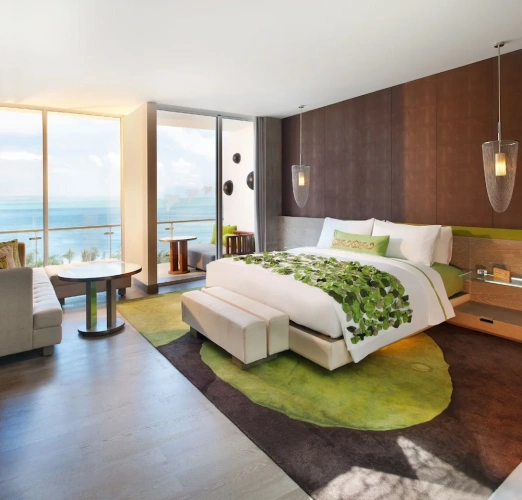 Superior Double room with balcony and with garden view