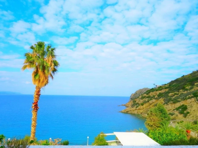 Superior room with balcony and with sea view
