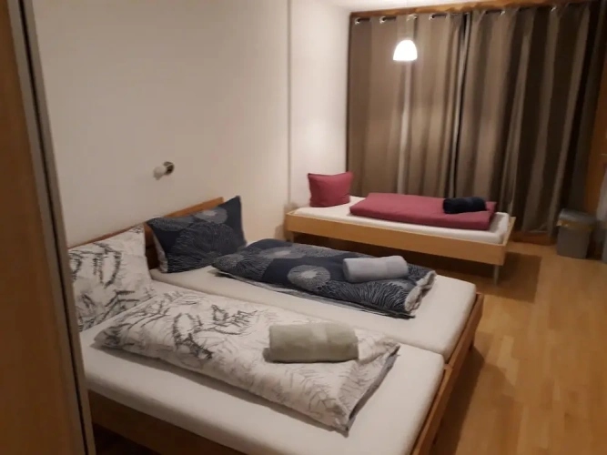 Studio with balcony