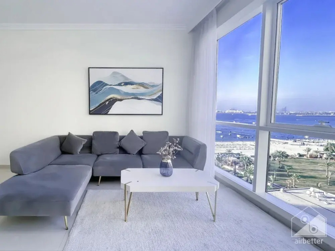 Luxurious 1B Seaview Apartment in JBR