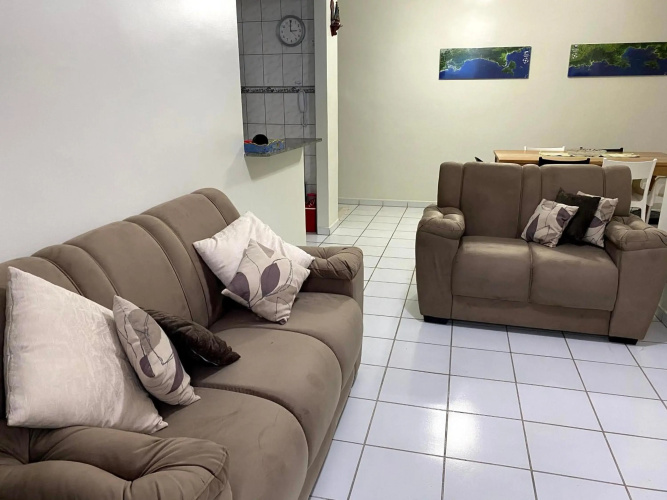 Apartamento ensolarado e confortável