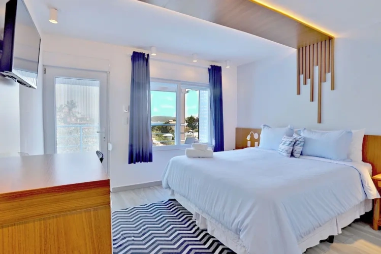 Standard Double room with balcony and with sea view
