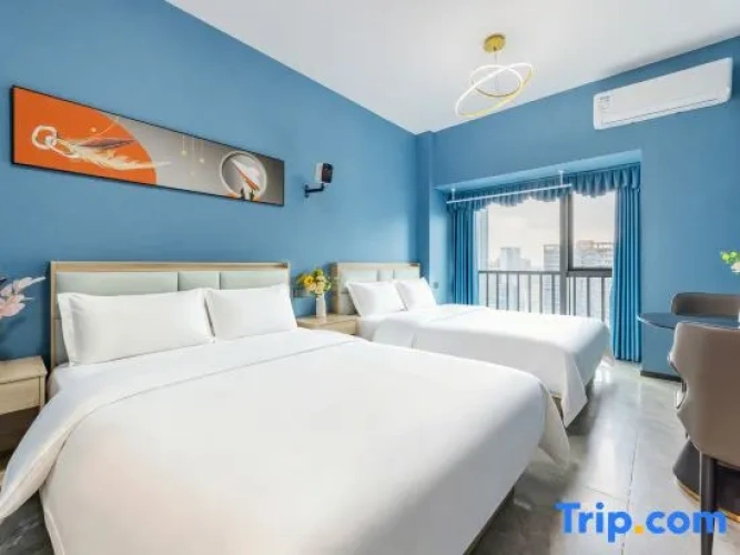 Deluxe Twin room with city view