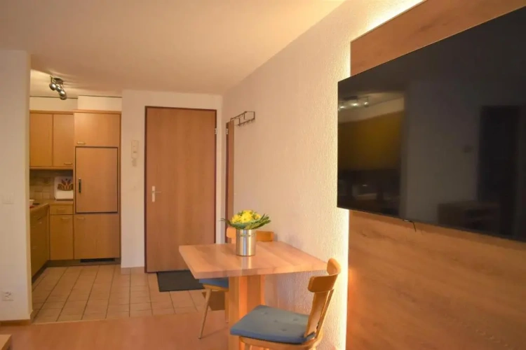 Studio with balcony