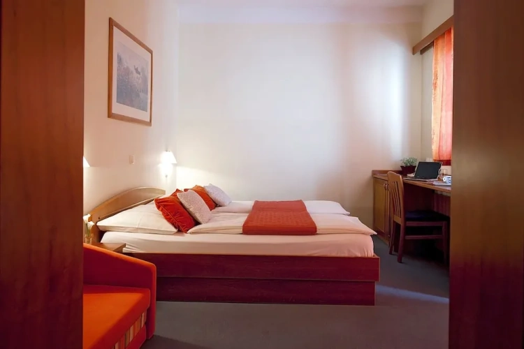 Business Double room with balcony and with mountain view