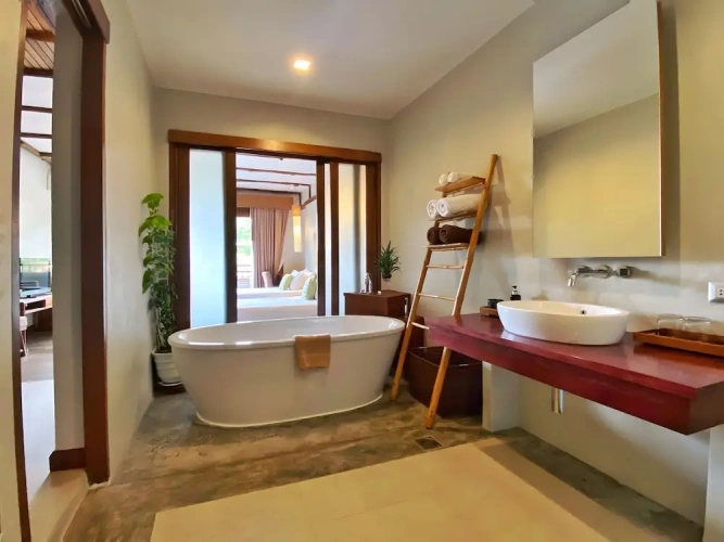 Deluxe Pool Access Twin room with balcony