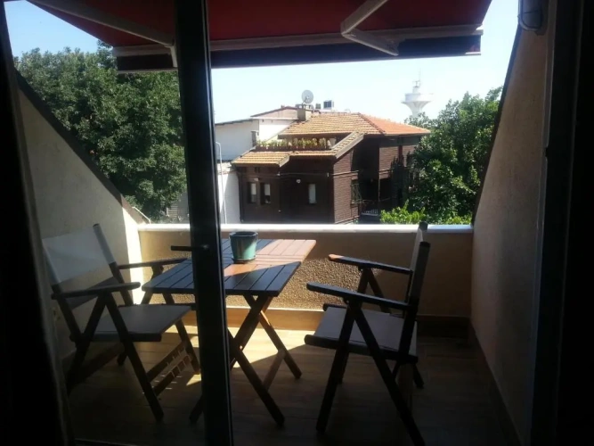 Junior Suite with balcony and with view