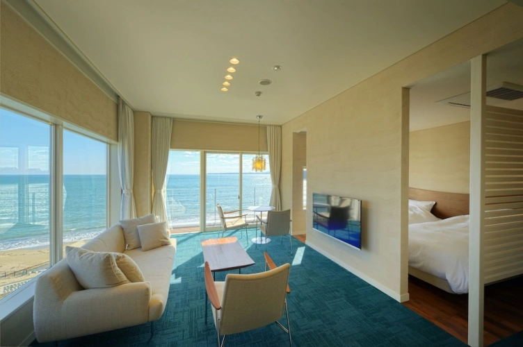 Standard Twin room with ocean view