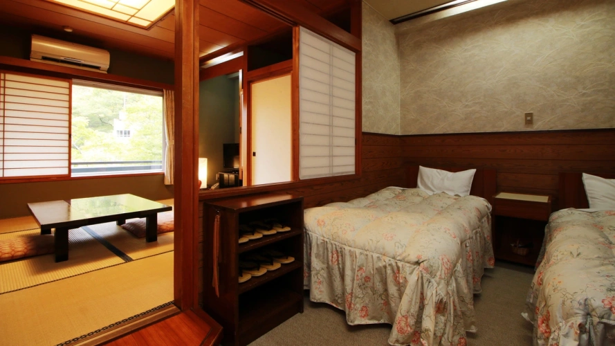 Standard Twin room with mountain view