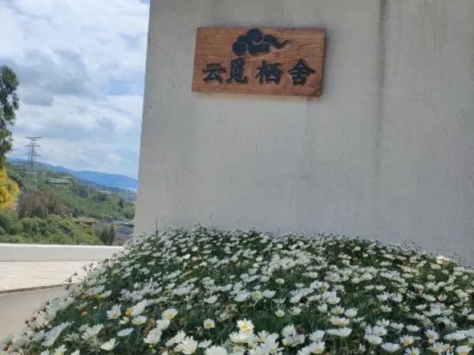 Outside