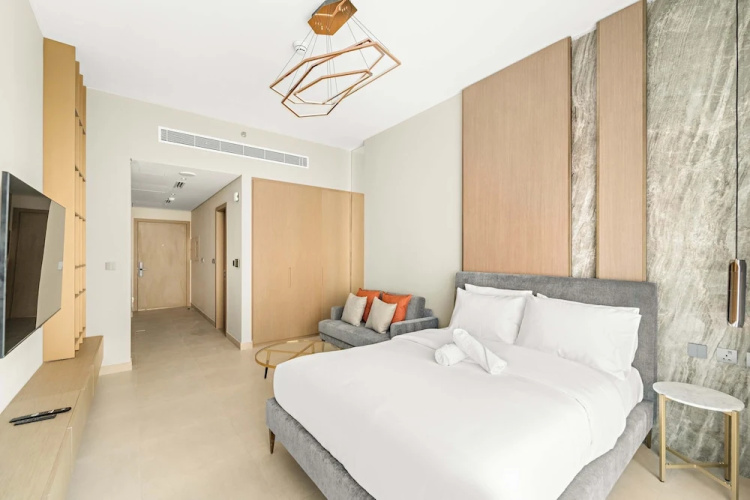 High-end Studio With Rooftop Pool and gym