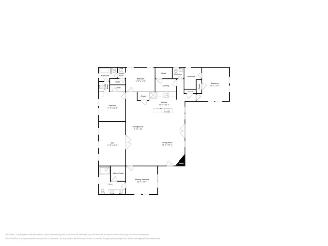 4 Bedrooms Studio