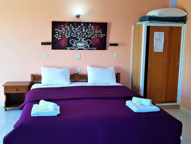 Standard Triple room with balcony and with pool view