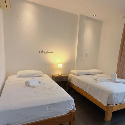 Standard Quadruple room with view