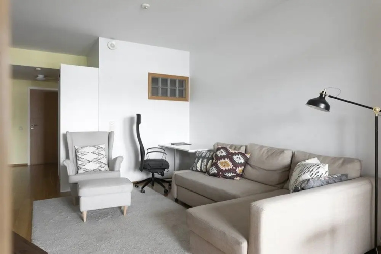 2ndhomes 1BR apartment in Kamppi Center with Sauna and Balcony