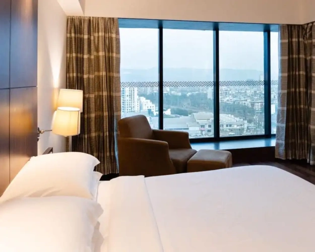 Deluxe Twin room with city view