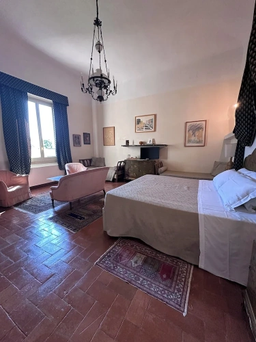 Standard Quadruple Family room with courtyard view
