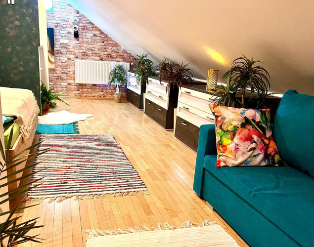 Duplex 2 with quiet terrace on Wenceslas Square