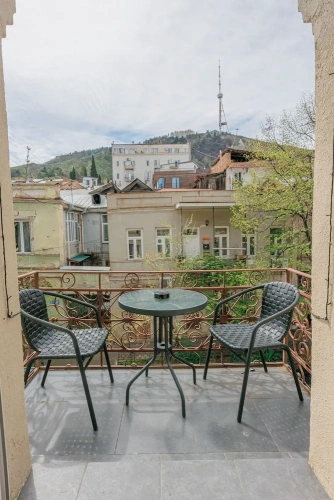 Deluxe Double room with balcony and with city view