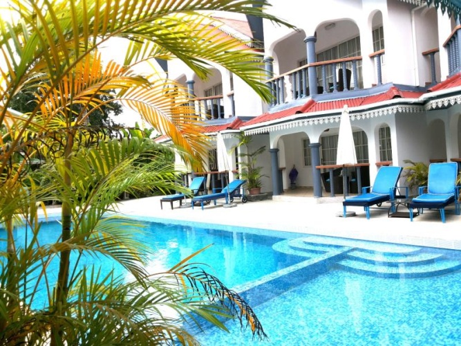 1 Bedroom Double Suite with pool view