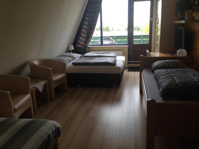 Standard Quadruple room with garden view