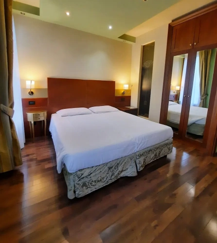 Standard Double room with balcony and with city view