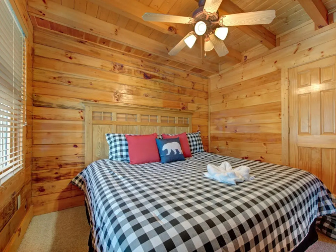 Bear Creek Lodge Covered Bridge by Vtrips