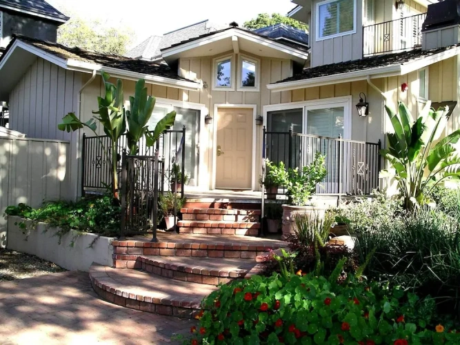Outside
