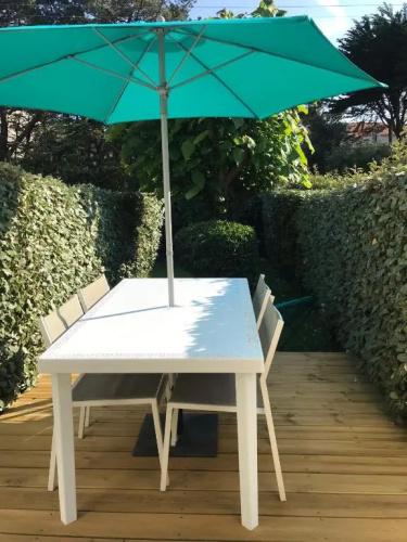 Studio Les Pétrels avec terrasse et jardinet à 2 pas de la plage