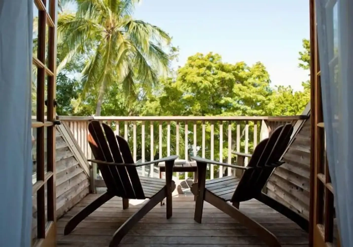 Double Suite with balcony and with pool view