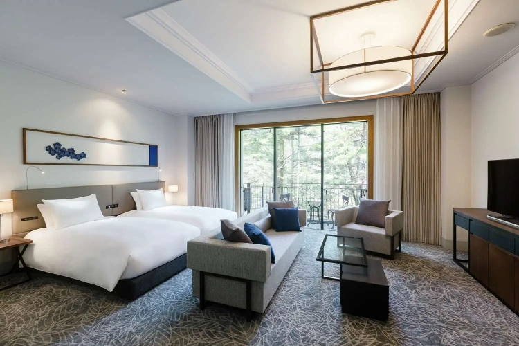 Deluxe Twin room with balcony