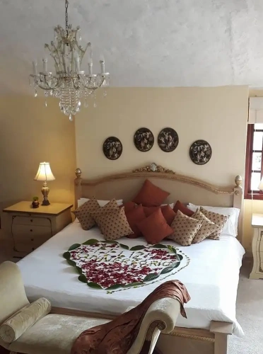 Superior Quadruple room with balcony and with view