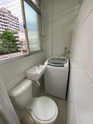 Apartamento na praia de Santos