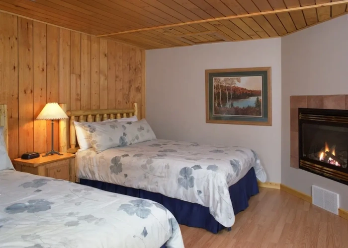 Standard Twin room with mountain view