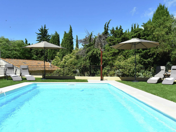 Peaceful Poolside Escape