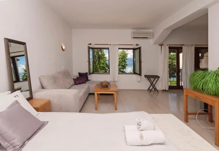 Junior Suite with balcony and with view