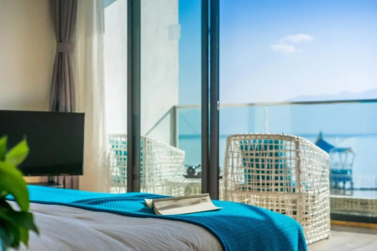 Standard Double room with balcony and with sea view