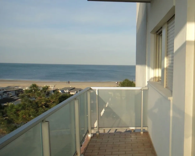Standard Triple room with balcony and with sea view