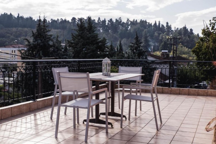 Apartment with mountain view
