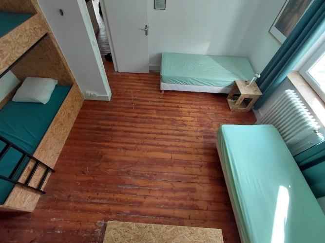 Standard Quadruple room with park view